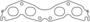 Cometic Oval Port Multi-Layer Steel (MLS) Exhaust Manifold Gasket
