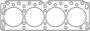 Cometic Fiber, Stainless Steel Cylinder Head Gasket