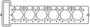 Cometic Fiber, Stainless Steel Cylinder Head Gasket