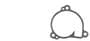 Cometic Water Pump Cover Gasket