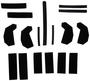 Crown Auto Hardtop Seal Kit