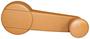 Crown Auto Tan Plastic Window Crank Handle