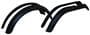 Crown Auto Black Fender Flare Kit
