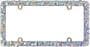 Cruiser Accessories Bling License Plate Frame