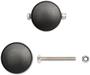Rock Tamers Plastic, Steel Mud Flap End Cap