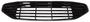 Coast To Coast ABS Plastic Black, Gloss Finish Grille Insert