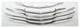 Coast To Coast Plastic Chrome-Plated Finish Grille Insert