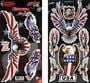 Lethal Threat Eagle Blue, Red, White Vinyl Decal