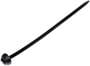 Dorman Conduct-Tite 7-13/16 Inch Black Plastic Panel Mount Wire Ties