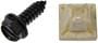 Dorman AutoGrade License Plate Fastener Set