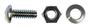 Dorman AutoGrade License Plate Fastener Set