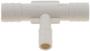 Dorman AutoGrade 3/8, 3/8, 1/4 Inch Tee (T) Hard Vacuum Tee Connector
