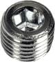 Dorman AutoGrade 1/4-18 Inch Thread 1/4 Inch Countersunk Hex Pipe Plug