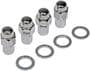 Dorman AutoGrade 7/16-20 Inch Thread 13/16 Inch Hex Wheel Lug Nut