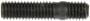 Dorman AutoGrade M6-1.0, M6-1.0 Thread Double End Stud