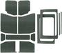 Design Engineering Gray Headliner Complete Kit