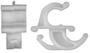 Disco Automotive Hood Prop Rod Clips