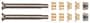 Disco Automotive Door Hinge Pin And Bushing Kit
