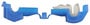 Disco Automotive 18-14 Gauge Blue T-Tap Terminals
