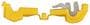 Disco Automotive 12 Gauge Yellow T-Tap Terminals