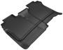 3D Mats Kagu Black Thermoplastic Rubber (TPR) Floor Mat Set