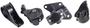 DNJ Engine Components Motor Mounting Kit