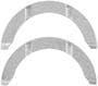 DNJ Engine Components Crankshaft Thrust Washer Set