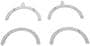 DNJ Engine Components Crankshaft Thrust Washer Set