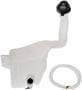 Dorman OE Solutions Plastic Windshield Washer Fluid Reservoir