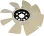 Dorman OE Solutions Metal, Plastic Clutch Fan Blade
