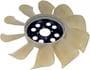 Dorman OE Solutions Metal, Plastic Clutch Fan Blade