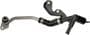 Dorman OE Solutions Plastic, Rubber, Steel Turbocharger Coolant Line