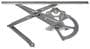 Dorman OE Solutions Power Window Regulator - New