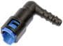 Dorman OE Solutions 3/8, 1/2, 5/8, 3/4, 1 Inch 90 Degree Fuel Line Adapter