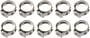 Dorman OE Solutions 5/16 Inch Fuel Line Clamps