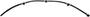 Dorman OE Solutions 1/8 Inch I.D. 10 Inch Long Plastic, Rubber Fuel Injector Line
