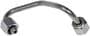 Dorman OE Solutions 1/8 Inch I.D. 4 Inch Long Stainless Steel Fuel Injector Line