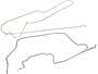 Dorman OE Solutions Preformed Brake Line