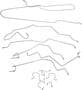 Dorman OE Solutions Brake Line Kit