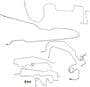 Dorman OE Solutions Brake Line Kit