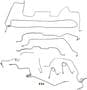 Dorman OE Solutions Brake Line Kit