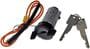 Dorman OE Solutions Black Ignition Lock Cylinder Assembly