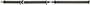 Dorman OE Solutions Drive Shaft Assembly 121 Inch