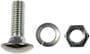 Dorman 1/2-13 Inch Thread Hex Bumper Bolt