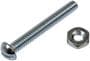 Dorman 3/16-24 Inch Thread Slotted Bolt