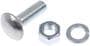 Dorman 7/16-14 Inch Thread Round Bumper Bolt
