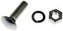Dorman 7/16-14 Inch Thread Round Bumper Bolt
