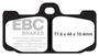 EBC Brakes EPFA Series Brake Pads Set