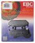 EBC Brakes Organic FA Series Front Organic Brake Pads