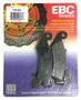 EBC Brakes Organic FA Series Rear Organic Brake Pads Set